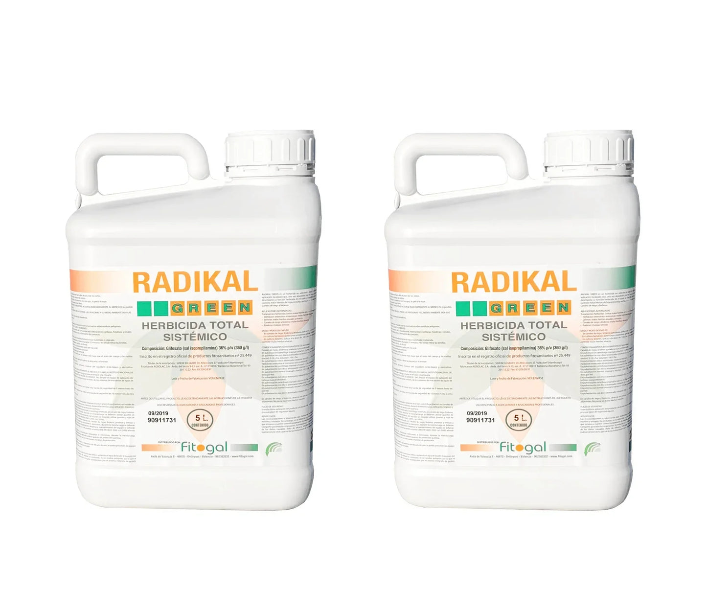 Désherbant Radikal 2x5L